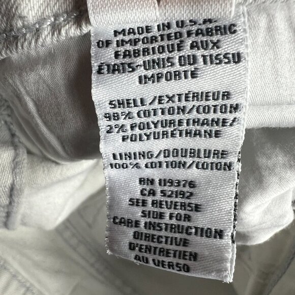 Helmut Lang Jeans Women's 29x28* Mid Rise Skinny Ankle Dingy White Denim Tag 28 - Picture 8 of 16
